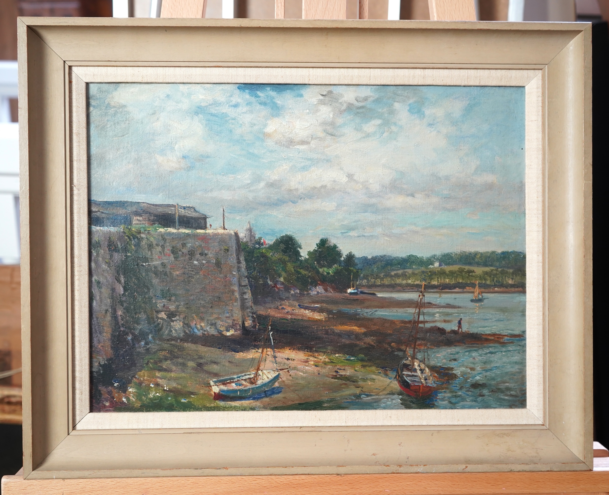 Bernard Finegan Gribble, 1872-1962, 'Antony House, Torpoint' and 'The Tamar'